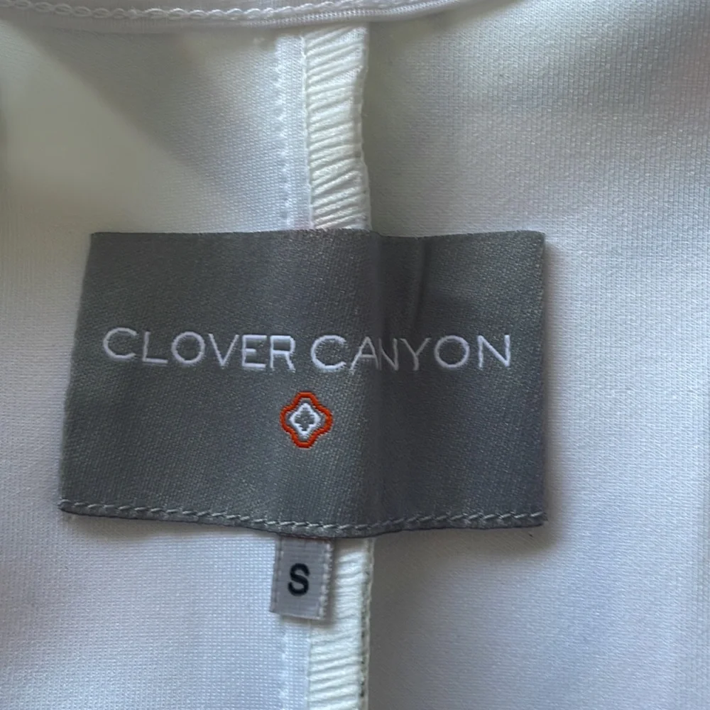 Clover Canyon Tropical Print Crop Top Small - Picture 3 of 4